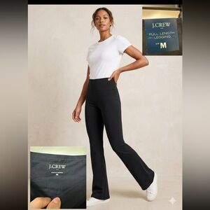 NWT-  J. Crew Full Length Legging Flare Size: M